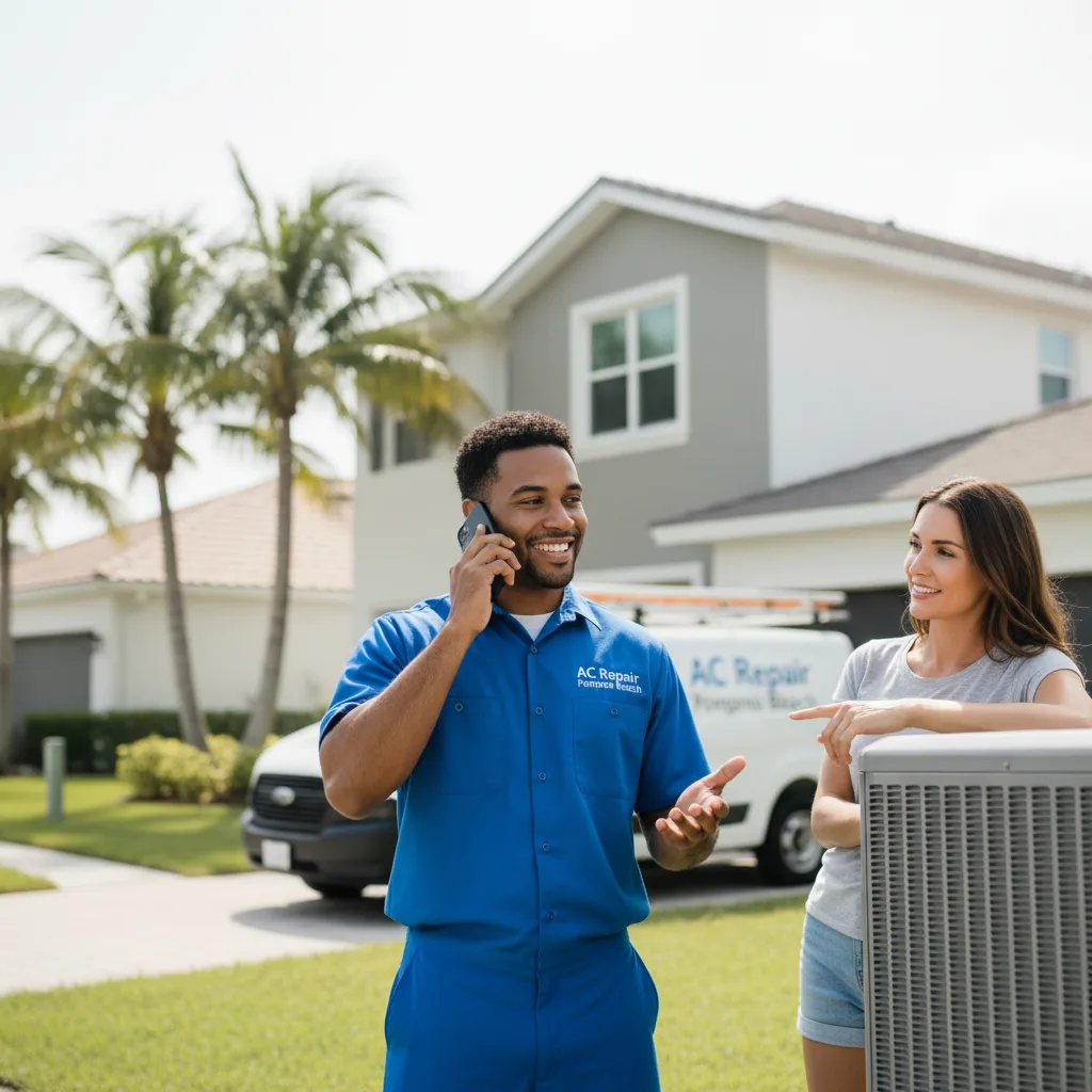 AC Repair Pompano Beach customer support in Newfields